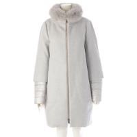 ヘルノ Herno カシミヤ ナイロン ファー