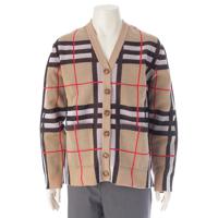 バーバリー BURBERRY ノバチェック ナイロン×コットン ニット