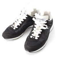 シャネル CHANEL 24SS スウェード ナイロン