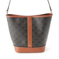 セリーヌ CELINE トリオンフ スモールバケット PVC