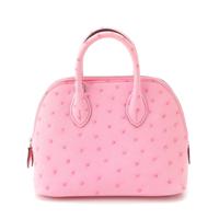 エルメス HERMES W刻印 ボリード オーストリッチ