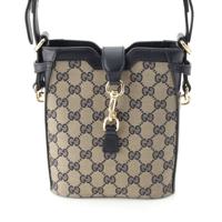 グッチ GUCCI キャンバス×レザー オリジナルGG ミニ