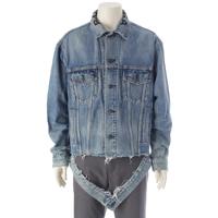 バレンシアガ BALENCIAGA 18SS クラッシュデザイン ネックロゴ