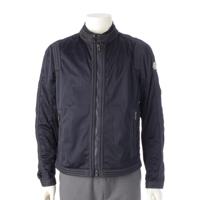 モンクレール MONCLER LEMAN サイドワッペン ライダースジャケット