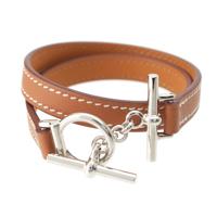 エルメス HERMES レザー クロワジエール ブレスレット
