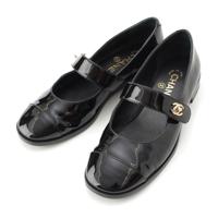 シャネル CHANEL パテントレザー ココマーク ターンロック