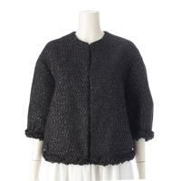 ドゥロワー Drawer コットン ツイード ラメ