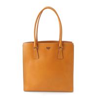 プラダ PRADA レザー トライアングルロゴ トートバッグ