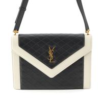 サンローラン SAINT LAURENT レザー YSLロゴ