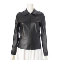 プラダ PRADA 90s レザー テーラードジャケット