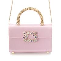 ロジェヴィヴィエ Roger Vivier サテン ビジュー