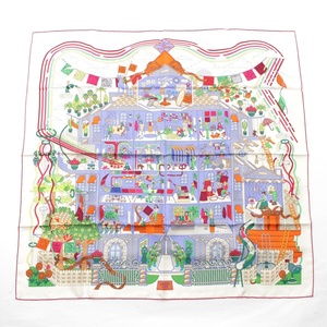 エルメス カレ90 シルク La Maison des Carres メゾン デ カレ スカーフ
