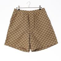 グッチ GUCCI リネンブレンド GGスプリーム ショート