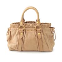 ミュウミュウ MIUMIU レザー ロゴ 2WAY