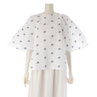 ドゥロワー Drawer 23SS ナイロン混 フラワージャガード