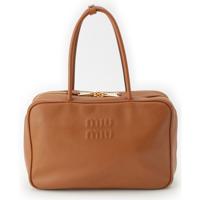 ミュウミュウ MIUMIU レザー ボー ラージサイズ