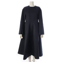 ブラミンク BLAMINK ノーカラー ロングスリーブ ドレス