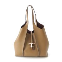 トッズ TOD’S Tタイムレス レザー ミディアム