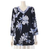 レオナール LEONARD ファッション カンカン素材 花柄