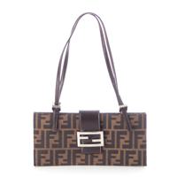 フェンディ FENDI ズッカ柄 ショルダー ハンドバッグ