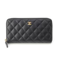 シャネル CHANEL 24番台 マトラッセ キャビアスキン