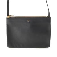 セリーヌ CELINE トリオ レザー ショルダーバッグ