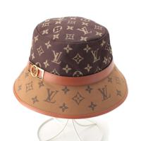 ルイヴィトン LOUIS VUITTON コットン×レザー モノグラムリバース