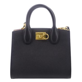 フェラガモ スタジオ Studio Box 2WAY ハンドバッグ XS
