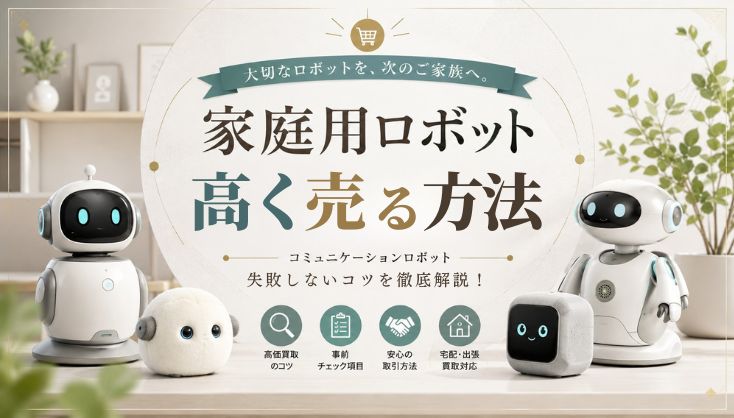家庭用ロボットの買取