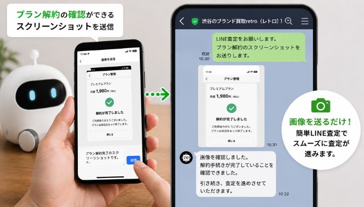 プラン解約と査定までの流れ
