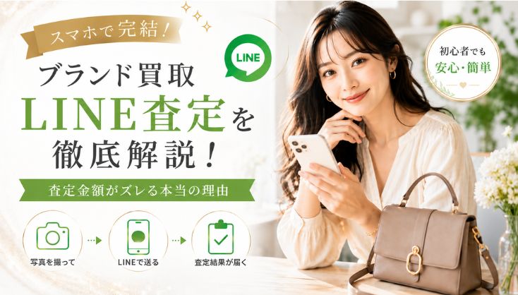ブランド買取のLINE査定 完全ガイド｜高く売るコツと査定額がズレる理由