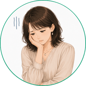 落ち込む 女性