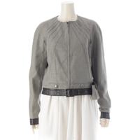 ディオール Dior 2002AW ラム レザー×ウール