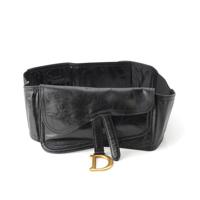 クリスチャンディオール Christian Dior レザー サドル