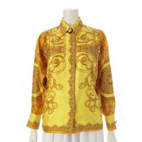 ジャンニ・ヴェルサーチェ Gianni Versace シルク バロック調
