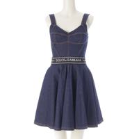 ドルチェアンドガッバーナ DOLCE&GABBANA デニム ワンピース F6H3SD