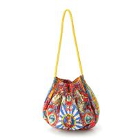 ドルチェアンドガッバーナ DOLCE&GABBANA コットン 巾着 総柄