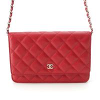 シャネル CHANEL キャビアスキン マトラッセ チェーン