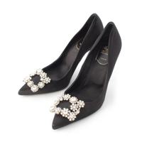 ロジェヴィヴィエ Roger Vivier サテン エフロレッセンス