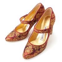 マノロブラニク MANOLO BLAHNIK ジャガード