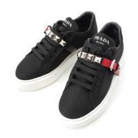 プラダ PRADA ナイロン スタッズベルト ファブリック
