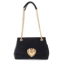 ドルチェアンドガッバーナ DOLCE&GABBANA ディヴォーション ベロア レザー