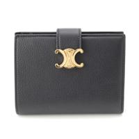 セリーヌ CELINE サプルグレインドカーフスキン ニノ ストラップウォレット