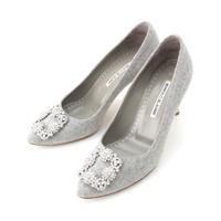 マノロブラニク MANOLO BLAHNIK ウール ハンギシ