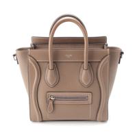 セリーヌ CELINE ラゲージ ナノショッパー ドラムドカーフスキン