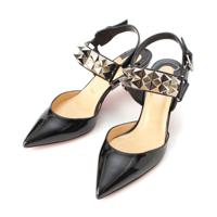 クリスチャンルブタン Christian Louboutin スタッズ ポインティッドトゥ