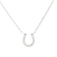 ティファニー TIFFANY&Co. ダイヤモンド ホースシュー ネックレス
