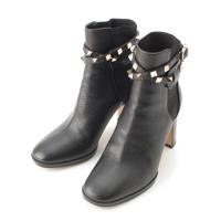 ヴァレンティノ VALENTINO レザー ロックスタッズ サイドゴア