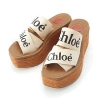 クロエ Chloe ウッディ ウェッジソール 厚底