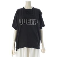 バレンシアガ BALENCIAGA 25年 ダメージ加工 半袖Ｔシャツ